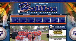 Desktop Screenshot of halifaxminorbaseball.com